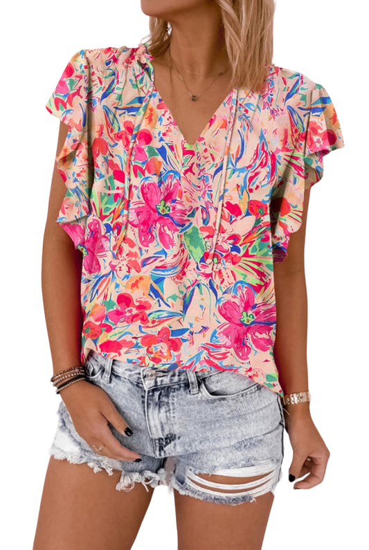 Floral Frenzy Blouse